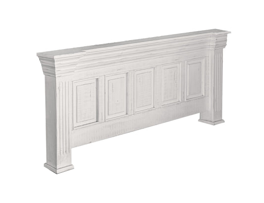 5/0 Footboard - Distressed White
