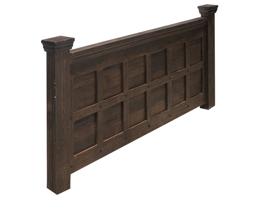 5/0 Footboard - Deep Brown