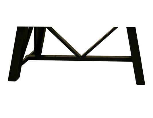 Table Base - Two tone Gray & Brown