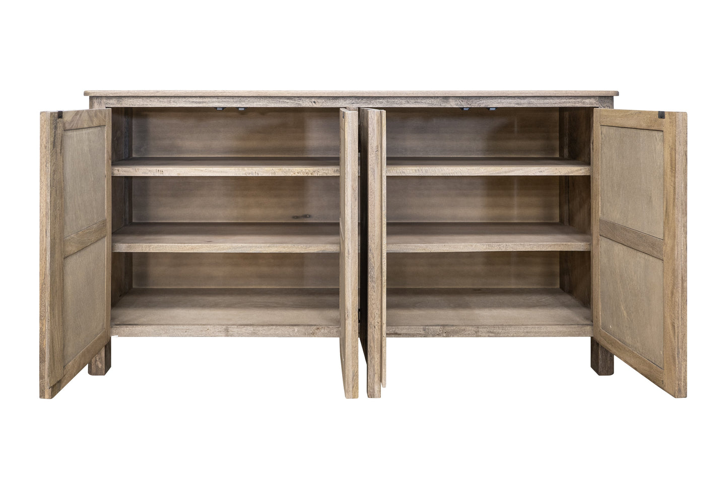 4 Door Console - Almond Brown