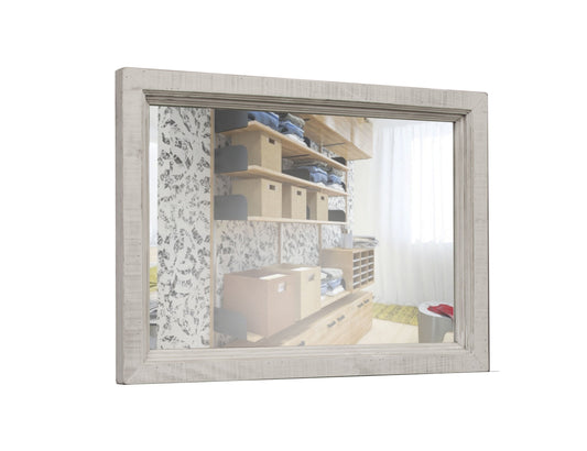 Mirror - Antiqued Ivory