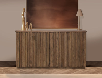 4 Door Console - Mezquite Brown