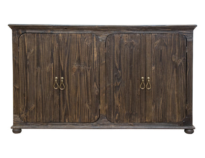 4 Doors Console - Brown