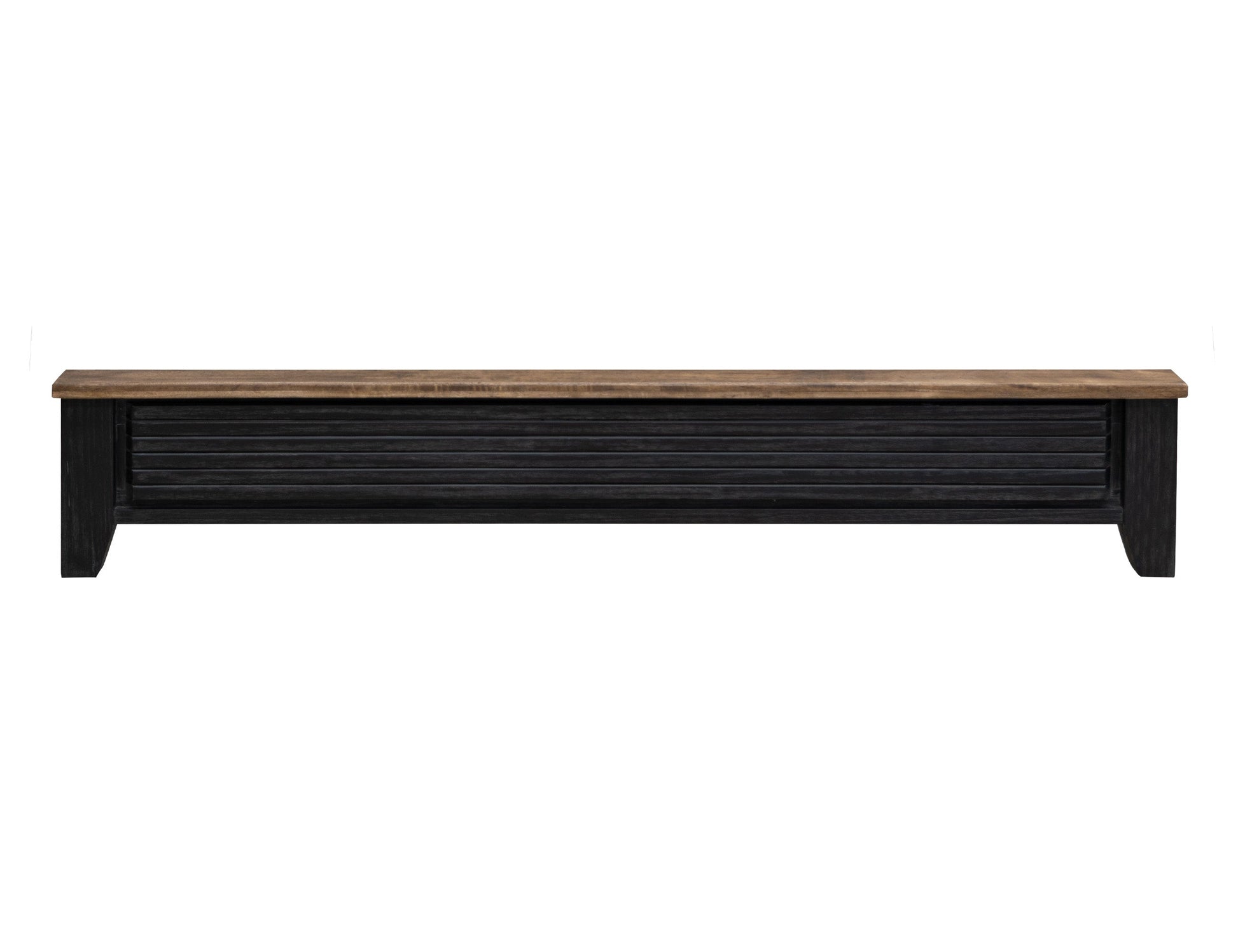 5/0 Platform - Satin Black and Brown