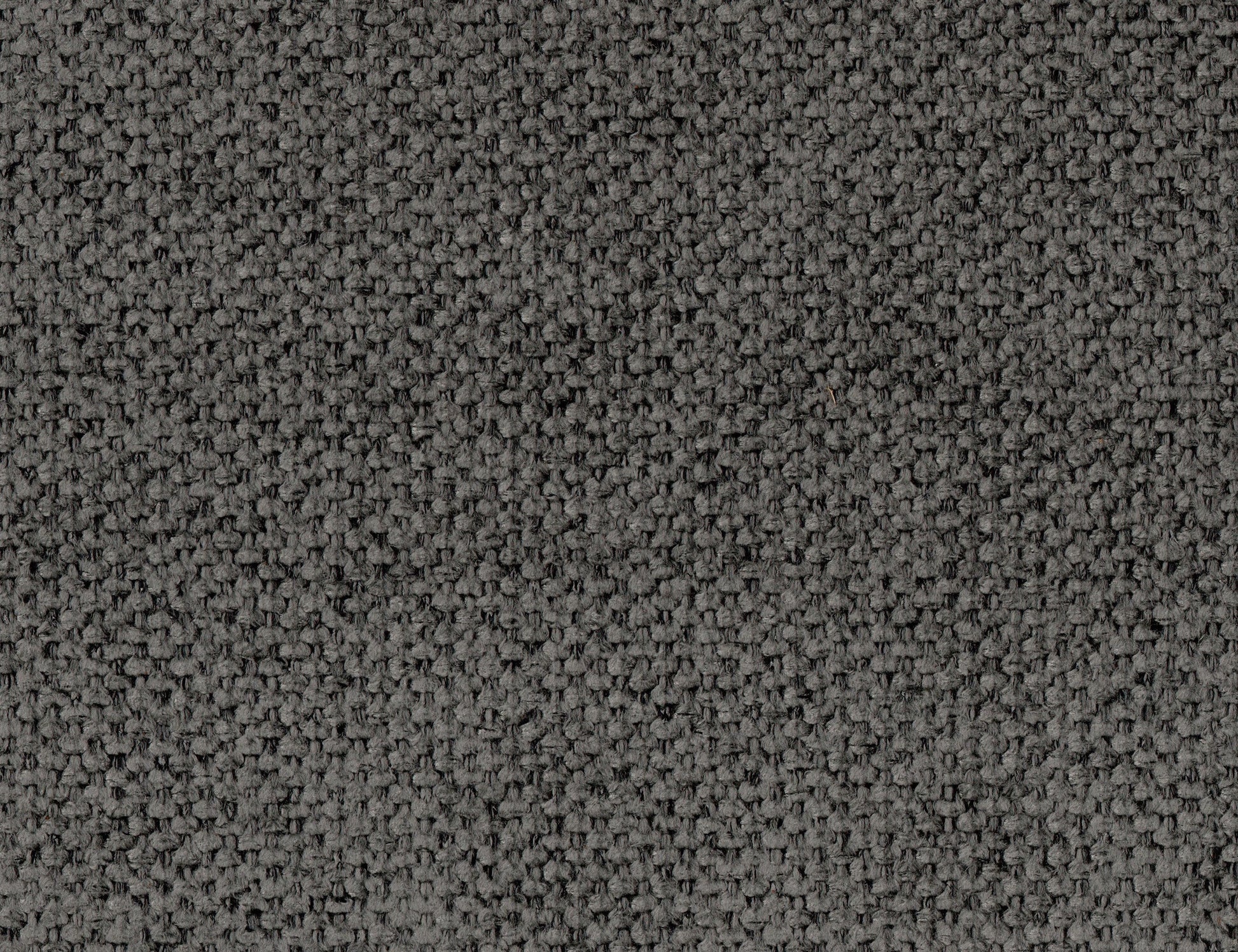 Wooden Frame & Base, Upholstered Square Ottoman - Iron Gray