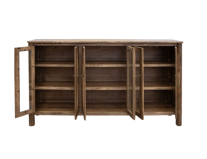 6 Door Console - Towny Brown
