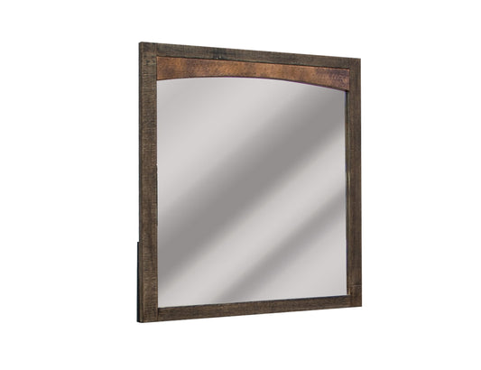 Mirror - Charred Brown