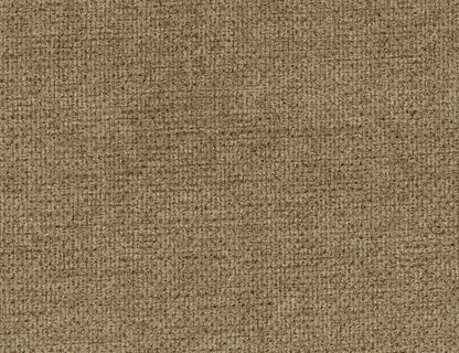 Wooden Frame & Base, Upholstered Square Ottoman - Brown Camel