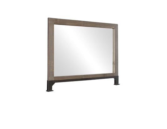 Mirror - Gray & Brown