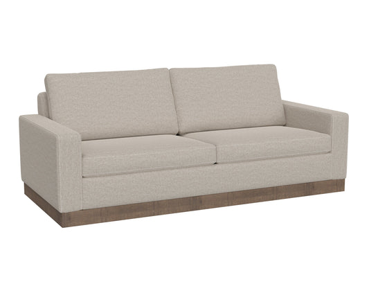 Wooden Frame & Base, Sofa - Agreeable Gray