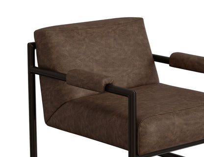 Armchair - Chocolate Brown