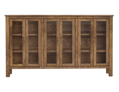 6 Door Console - Towny Brown