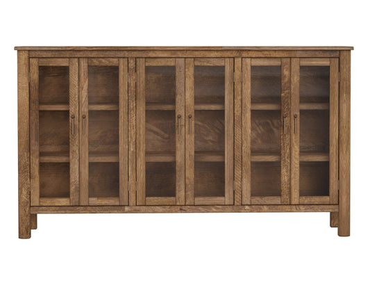 6 Door Console - Towny Brown