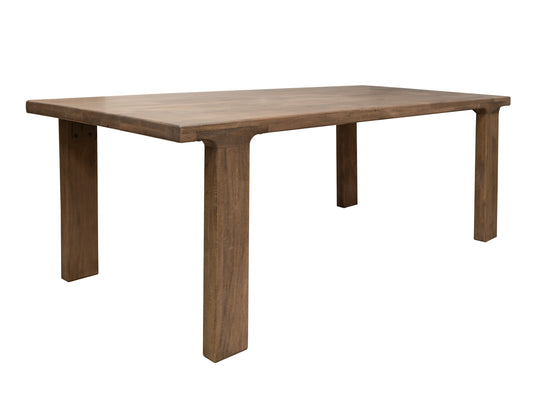 Wooden Table - Mezquite Brown