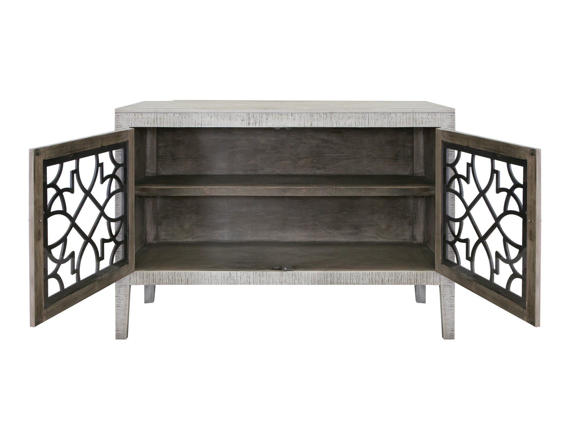 2 Door Console - Vintage White