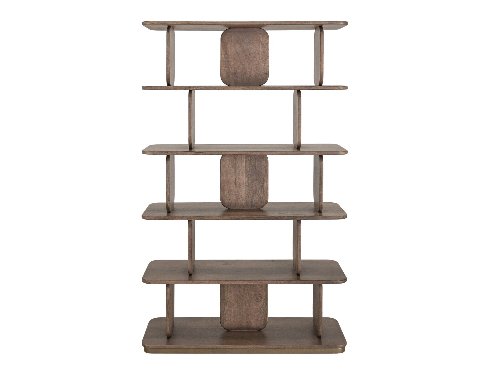 5 Shelves, Bookcase - Mezquite Brown