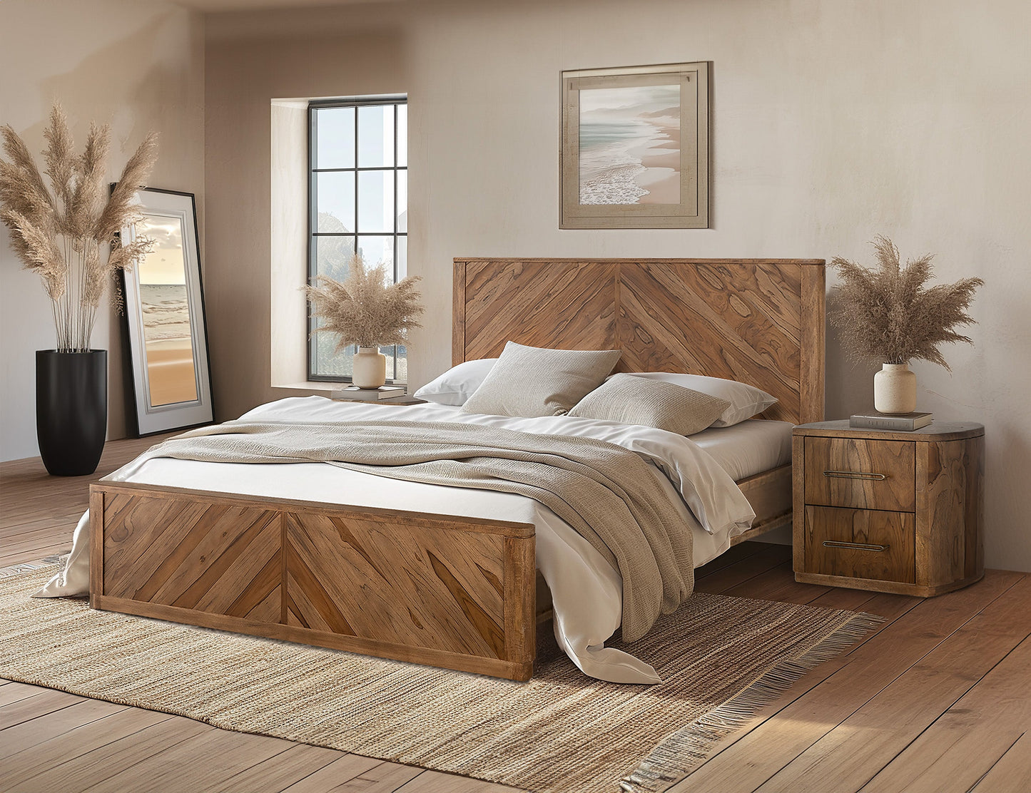 5/0 Platform Queen - Almond And Barrel Brown