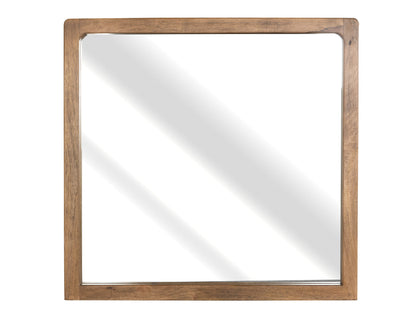 Mirror - Almond And Barrel Brown