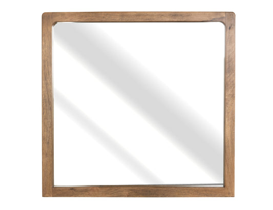 Mirror - Almond And Barrel Brown