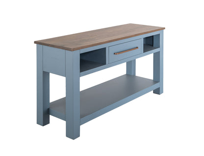 1 Drawer, Sofa Table - Respite Blue