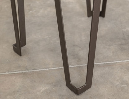 Chairside Table - Brown Cappuccino