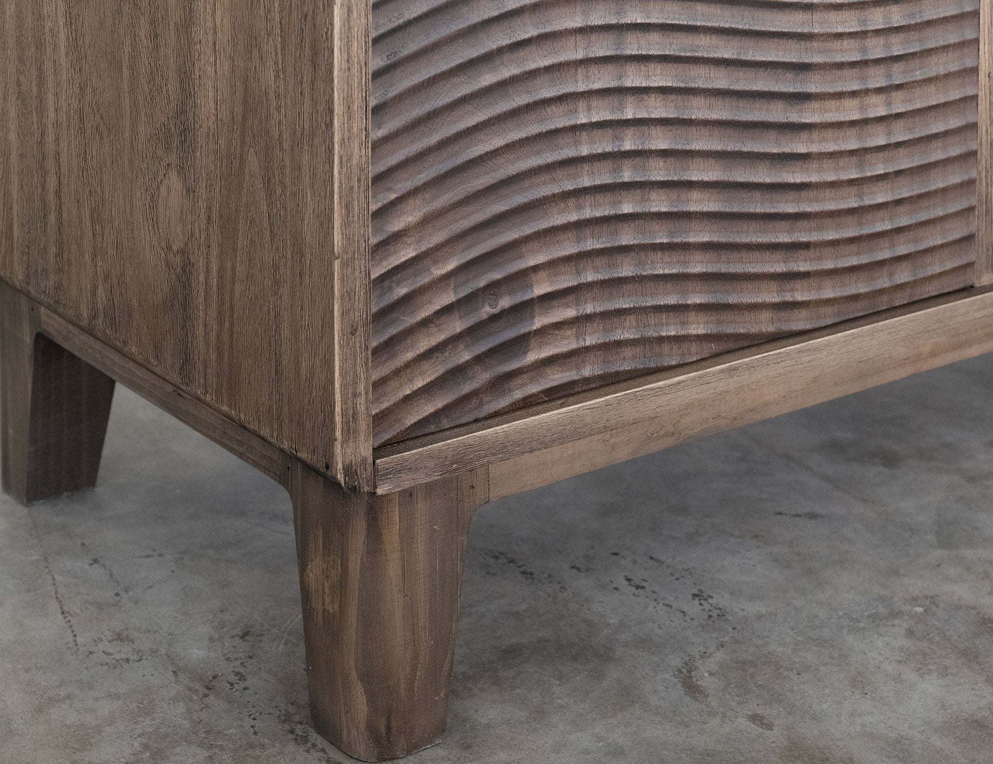 4 Door, Console - Natural Brown