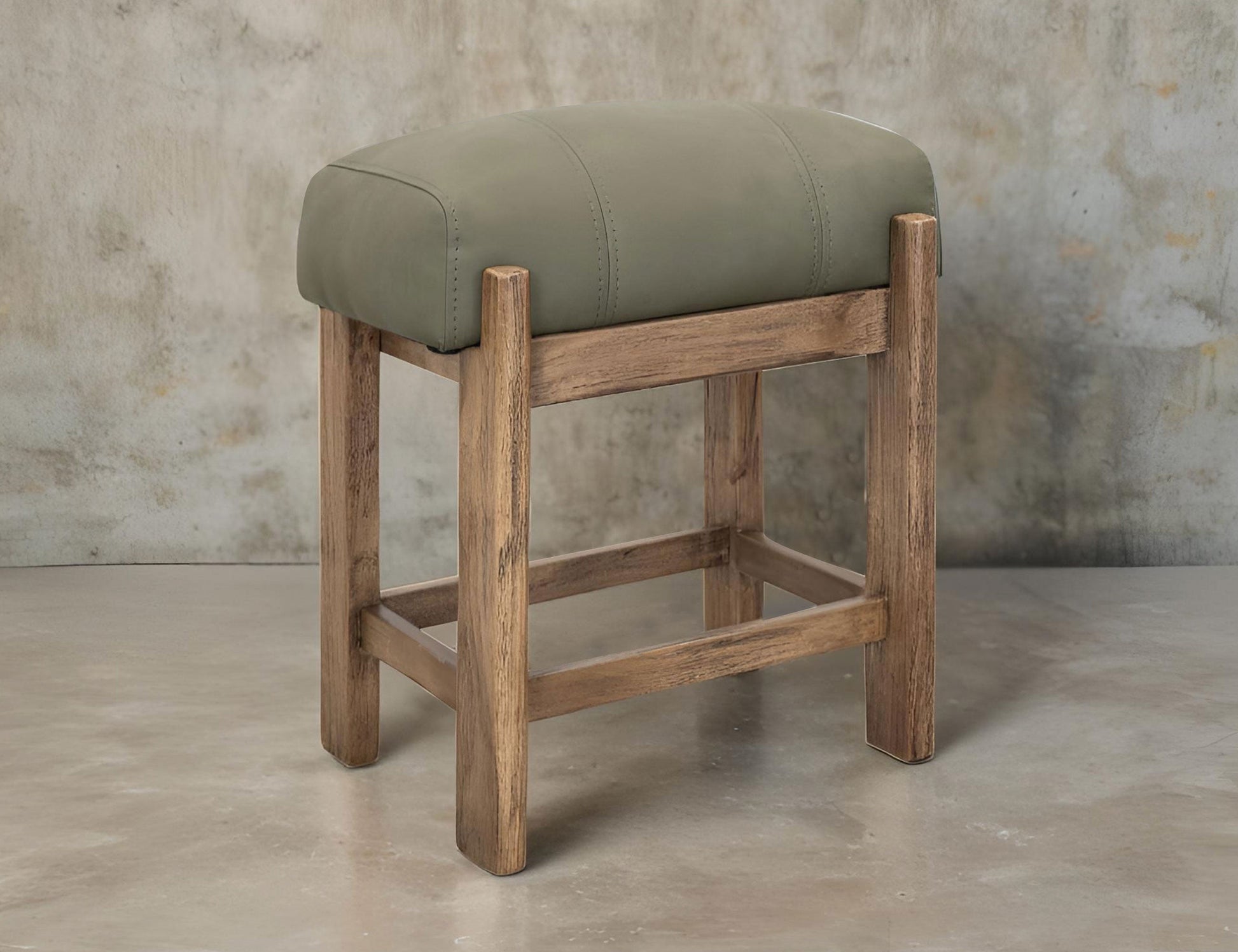 Stool 24" - Olive Green
