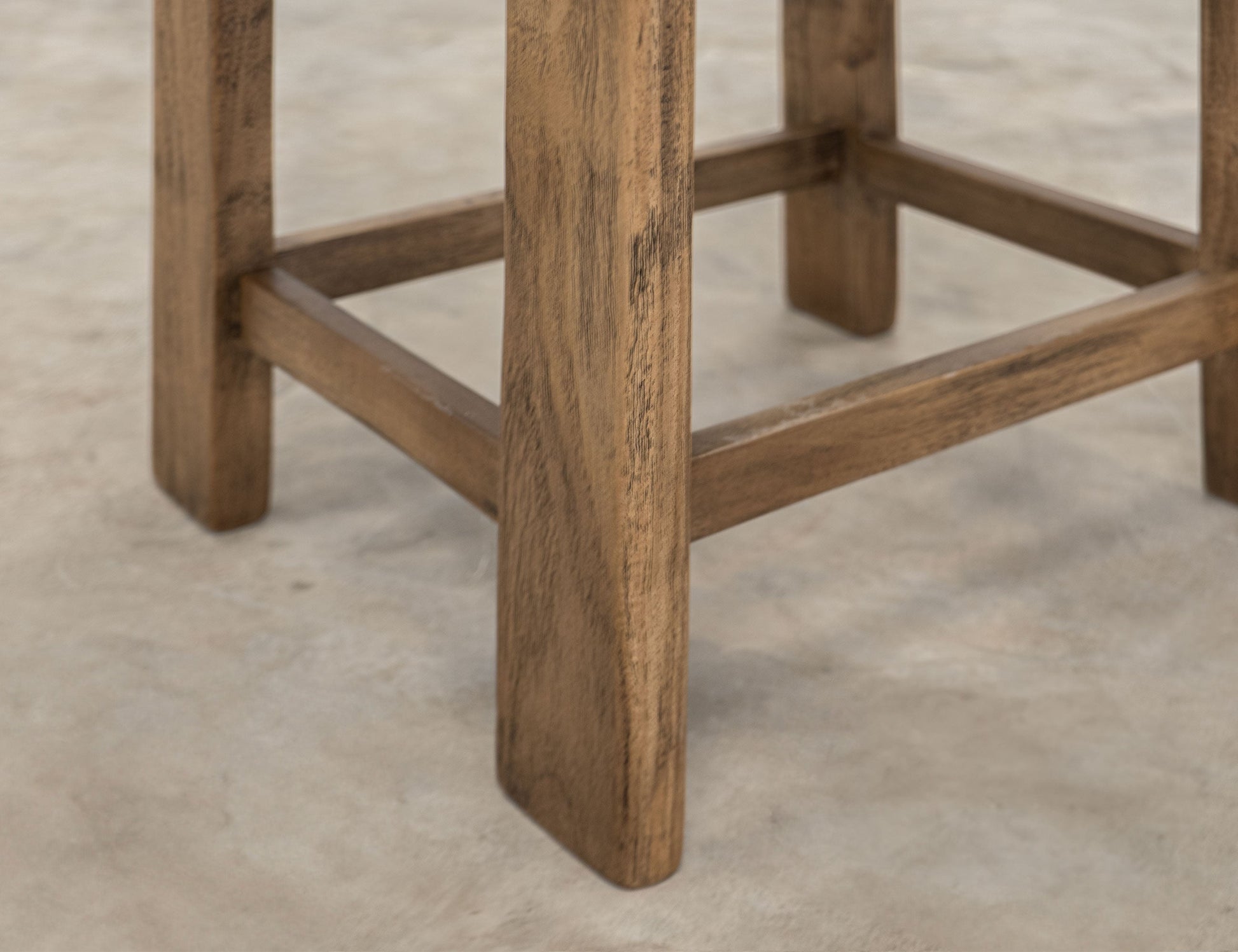 Stool 24" - Almond And Barrel Brown