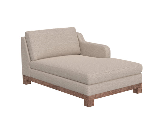 Wooden Frame & Base, Sectional - Agreeable Gray