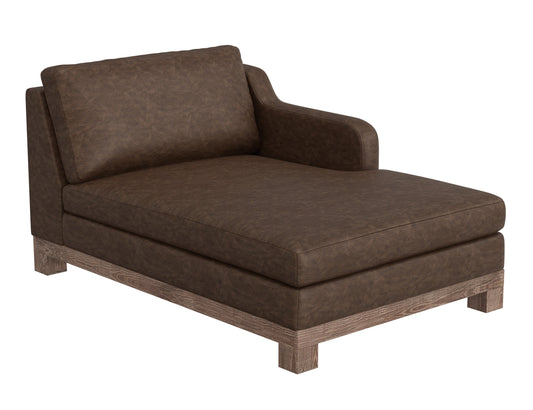 Wooden Frame & Base, Sectional - Chocolate Brown
