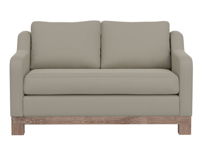 Wooden Frame & Base, Loveseat - Almond Gray
