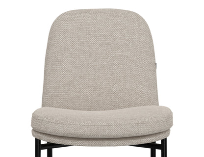 Wooden Frame & Metal Base, 30" Upholstered Barstool - Agreeable Gray