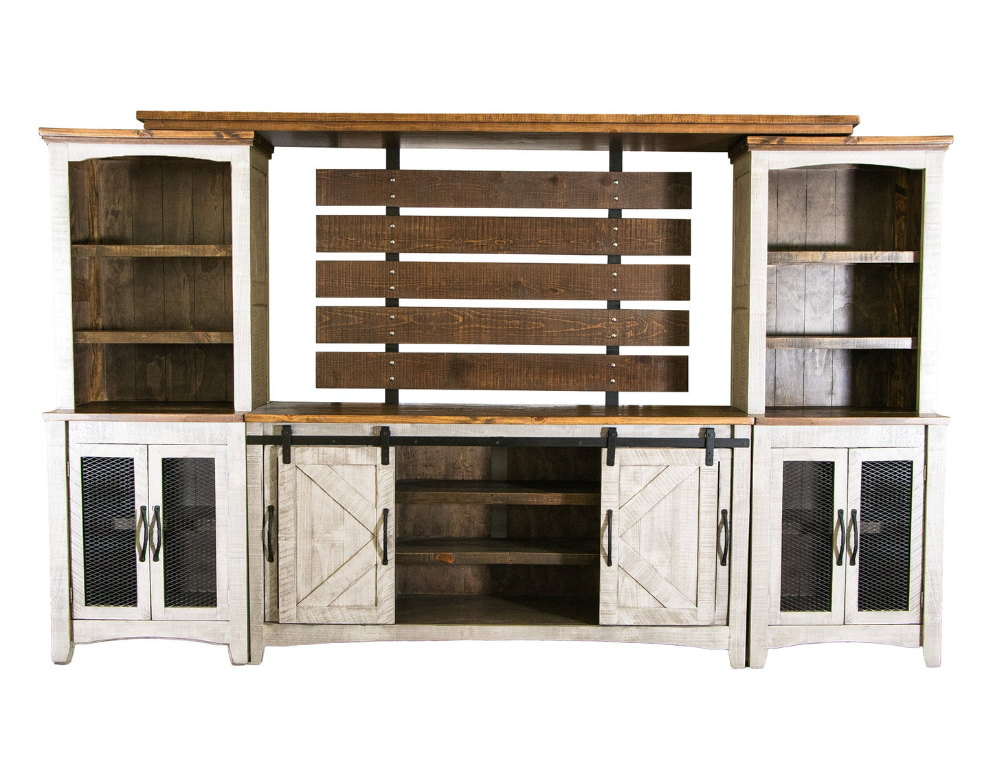 Bridge & Back Slats - Medium Brown