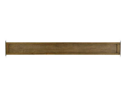6/6 Eastern King Rails - Walnut Brown