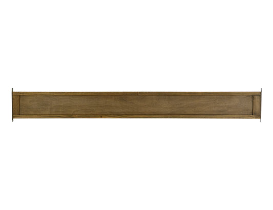 6/6 Eastern King Rails - Walnut Brown