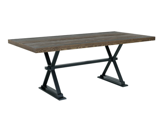 Trestle Dining Table - Multicolor