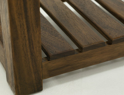 1 Drawer, Chairside Table - Walnut Brown