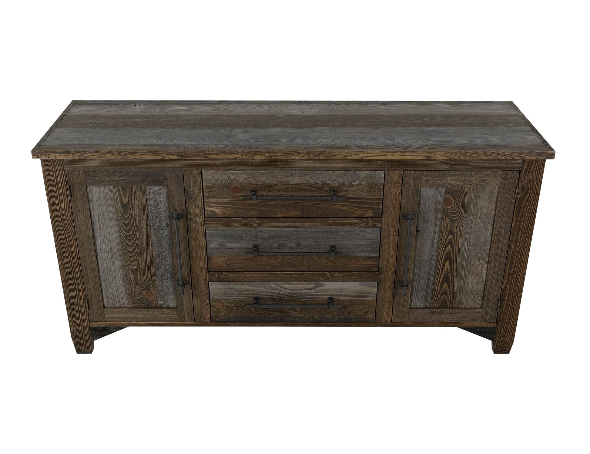 3 Drawer, 2 Door, Buffet - Multicolor