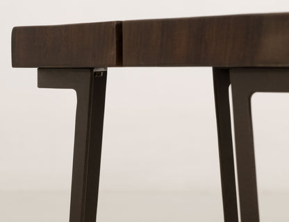Chairside Table - Walnut Brown