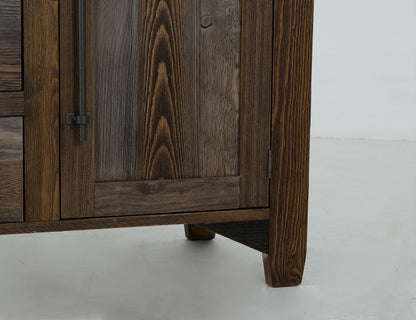 3 Drawer, 2 Door, Buffet - Multicolor