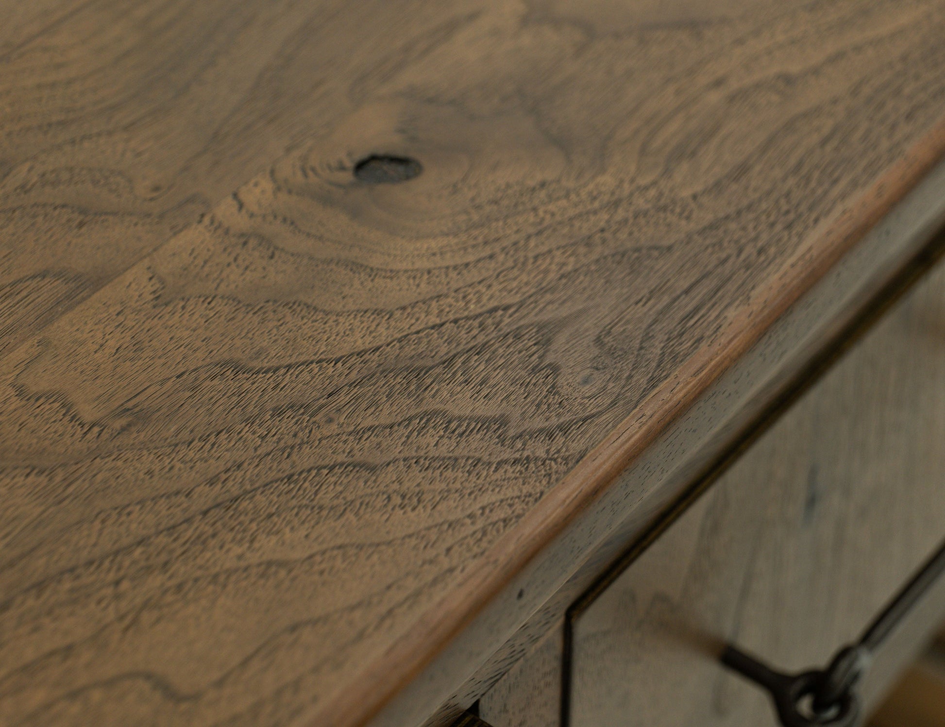 1 Drawer, Chairside Table - Walnut Brown