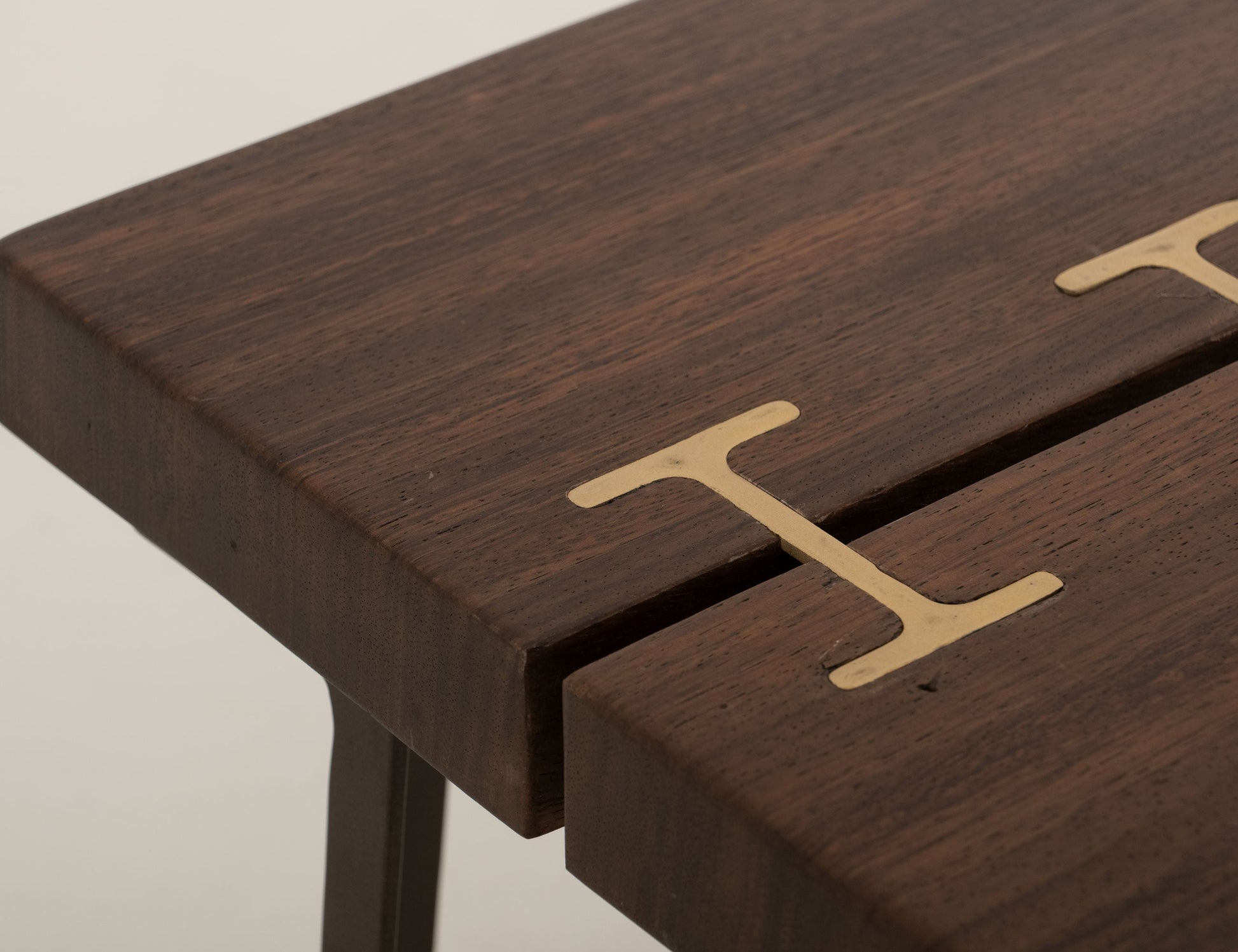 Chairside Table - Walnut Brown