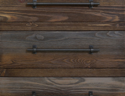 3 Drawer, 2 Door, Buffet - Multicolor
