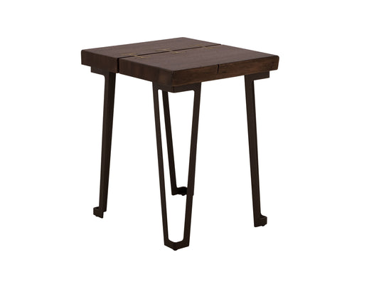 Chairside Table - Walnut Brown