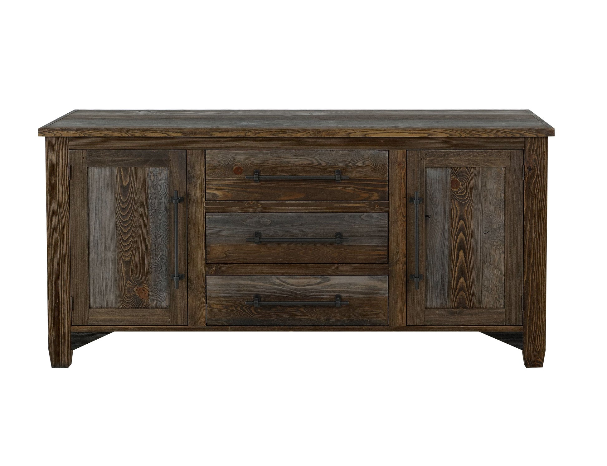 3 Drawer, 2 Door, Buffet - Multicolor