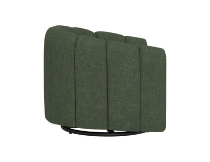 Wooden Frame & Metal Base, 360 Degree Swivel Glider - Tribu Forest