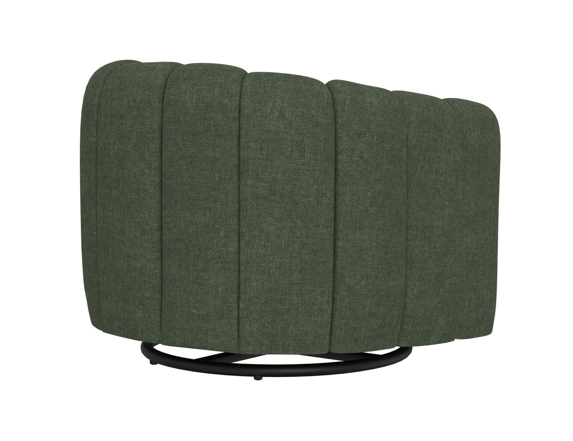 Wooden Frame & Metal Base, 360 Degree Swivel Glider - Tribu Forest