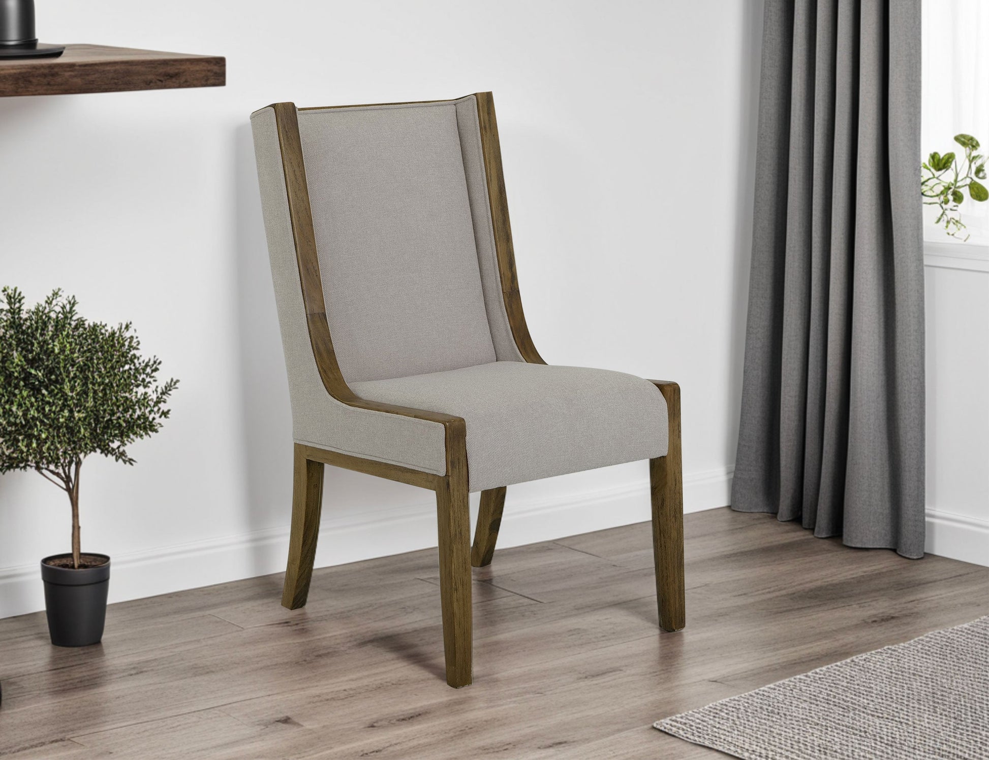 Upholstered Chair** - Suculent Green