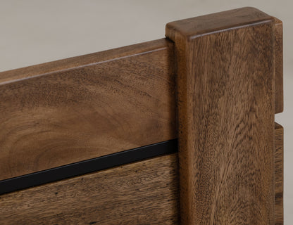 6/6 Eastern King Platform - Barrel Brown