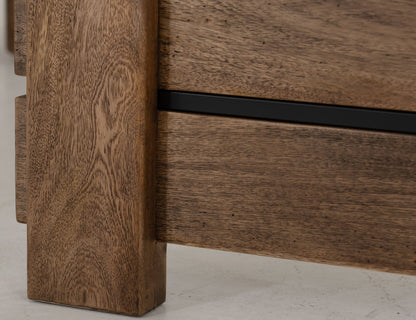5/0 Queen Platform - Barrel Brown